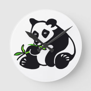 PANDA Bear-Animal Lover - Conservation -China Rund Klocka