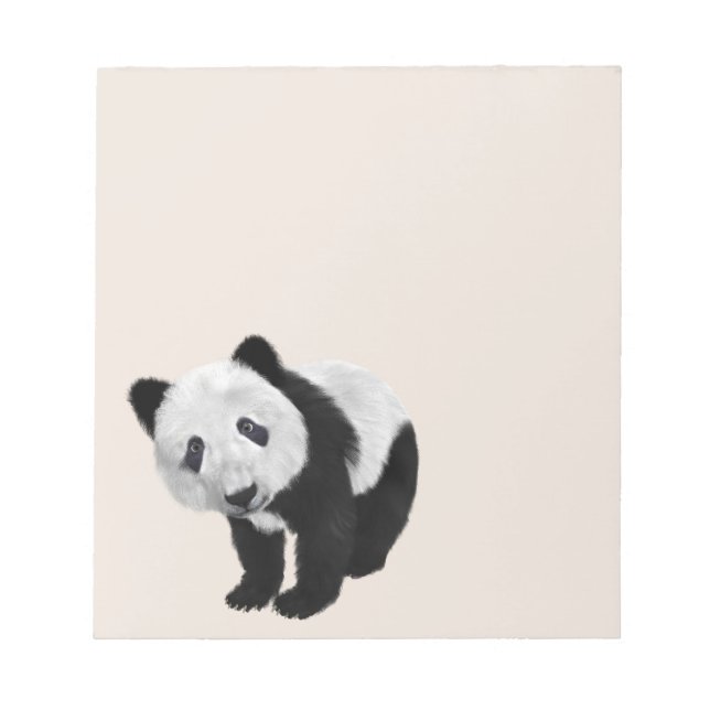 PANDA BEAR-Anteckningsblock Anteckningsblock (Framsida)
