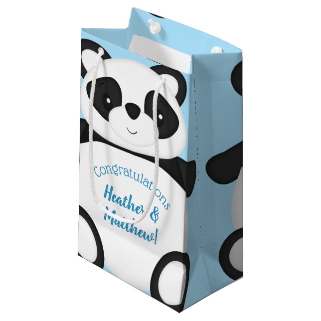 Panda Bear Baby Shower (Framsidan Vinklad)