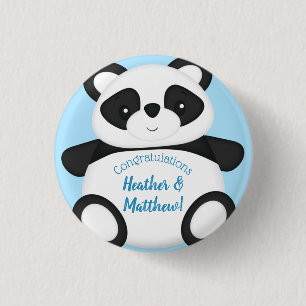 Panda Bear Baby Shower Knapp