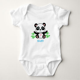 Panda Bear & Bamboo Plants T Shirt