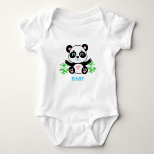 Panda Bear & Bamboo Plants T Shirt