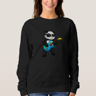 Panda Bear Boy Guitar Kärlek Fantastisk Funny T Shirt