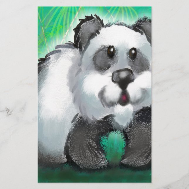 Panda Bear Brevpapper (Framsida)