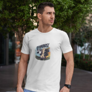 Panda Bear Buss Crash T Shirt