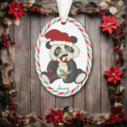 Panda Bear Candy cane Ram
