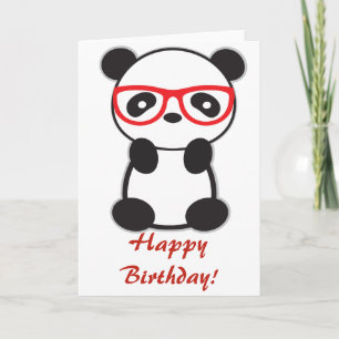 Panda Bear Card Kort