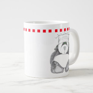 Panda Bear Ceramic Mugg Jumbo Mugg