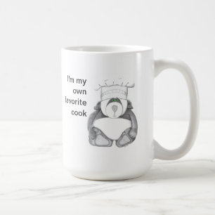 Panda Bear Chef Bild Kaffemugg