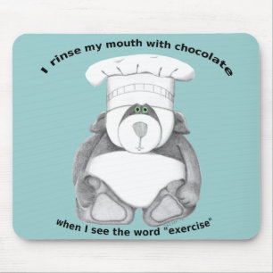 Panda Bear Chef Chocolate Musmatta