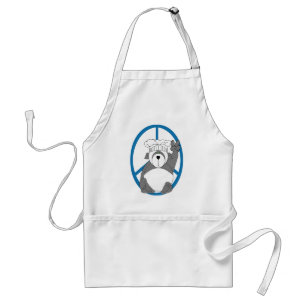 Panda Bear Chef Peace Förkläde