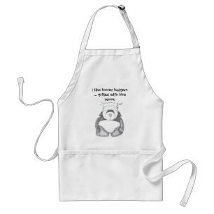 Panda Bear Chef som Honey badger Förkläde