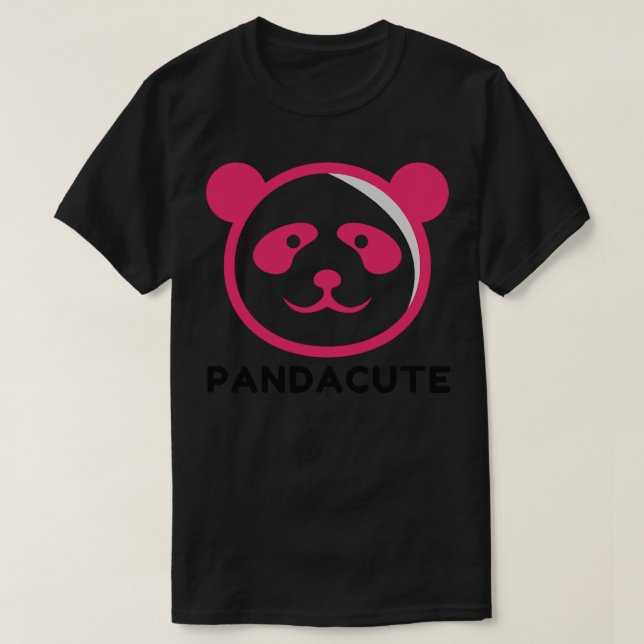 Panda Bear Cute T Shirt (Design framsida)
