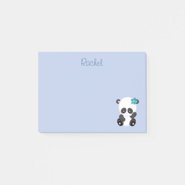 Panda Bear Cutness Post-it Block (Framsida)