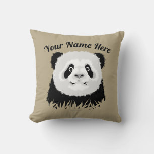 Panda Bear Dekorativ kudde