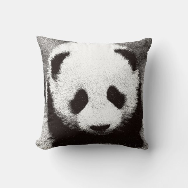 Panda Bear Dekorativ kudde (Framsida)