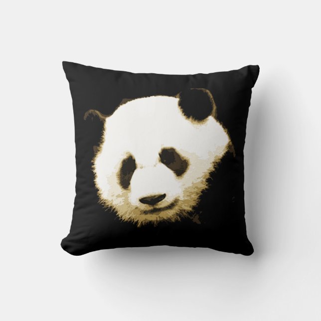 Panda Bear Dekorativ kudde (Framsida)