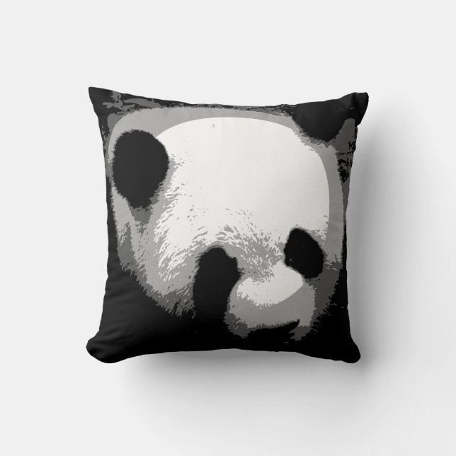 Panda Bear Dekorativ kudde (Framsida)