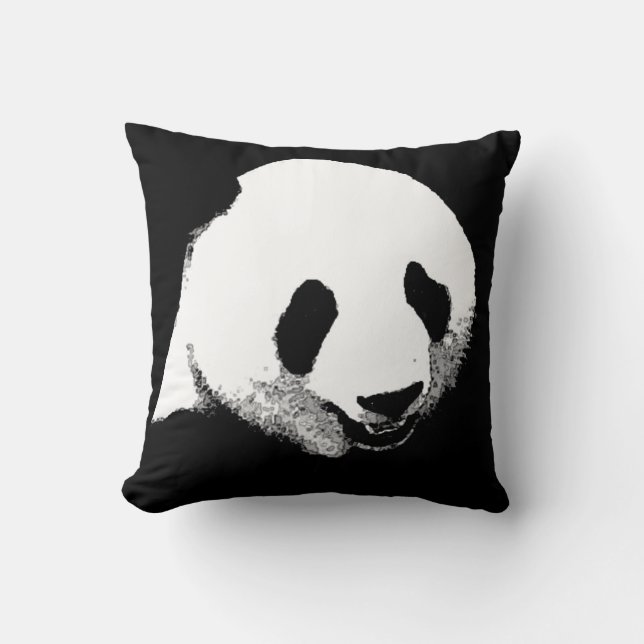 Panda Bear Dekorativ kudde (Framsida)