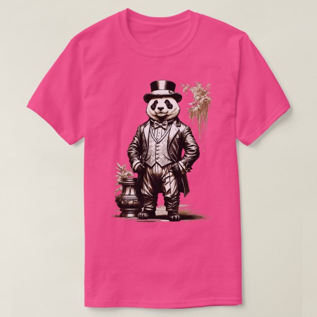 Panda Bear Dr Garfield T Shirt (Design framsida)