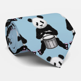 Panda Bear Drum Illustration Slips