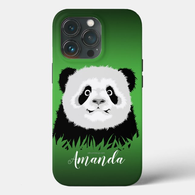 Panda Bear Fodral-Mate iphone case (Baksida )