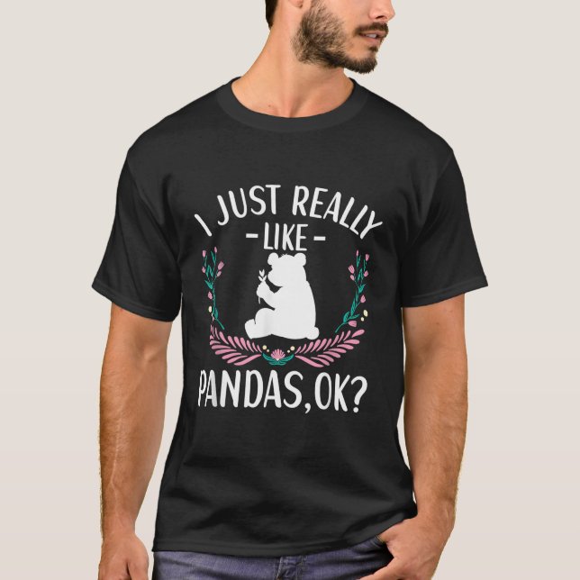 Panda Bear for Panda T Shirt (Framsida)
