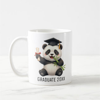 Panda Bear Graduation  Kaffemugg