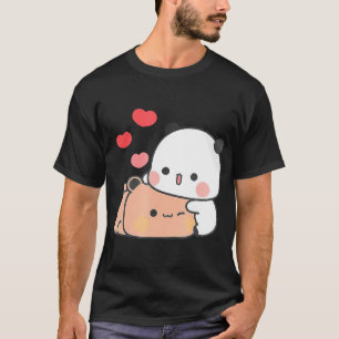 Panda Bear Hug Bubu Dudu Valentines day Roligt Ide T Shirt