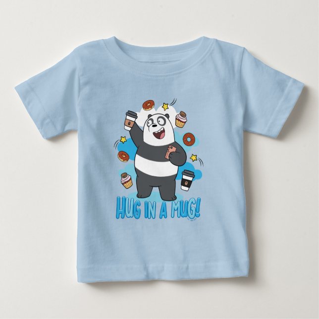 Panda Bear - Hug i Mugg! T Shirt (Framsida)
