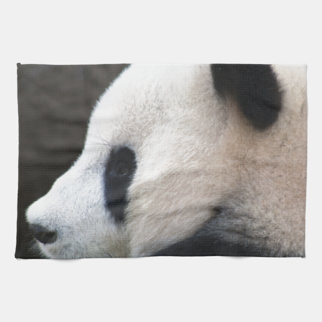 Panda Bear Hugs Kökshandduk (Horisontell)