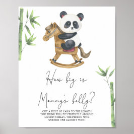 Panda Bear - Hur stort är mamma Bbelly-spelet? Poster