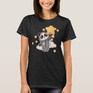 Panda Bear in Cute Pajamas T Shirt