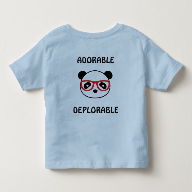 Panda Bear Infant Adabel Debeklagable Leon T Shirt (Baksida)