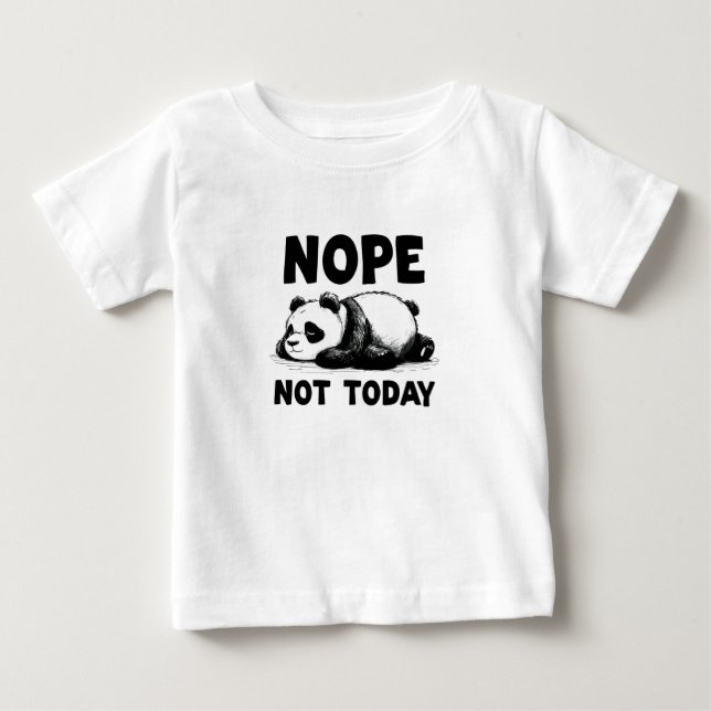 Panda Bear Kids T-Shirt Baby Tee (Framsida)