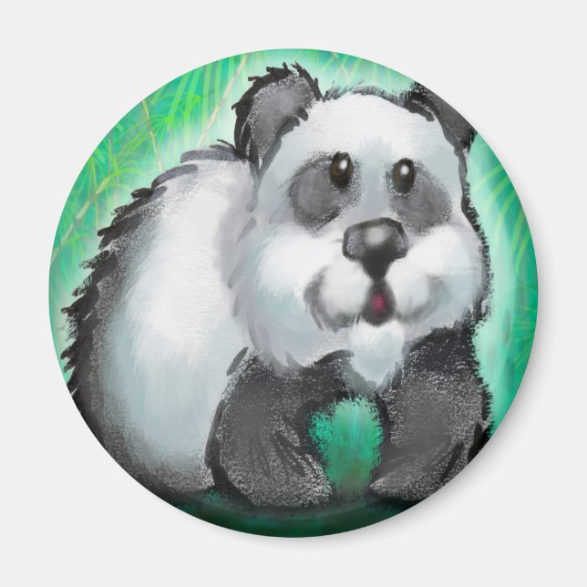 Panda Bear Magnet (Framsidan)