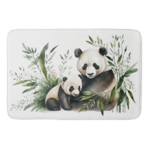 Panda Bear med Unge
