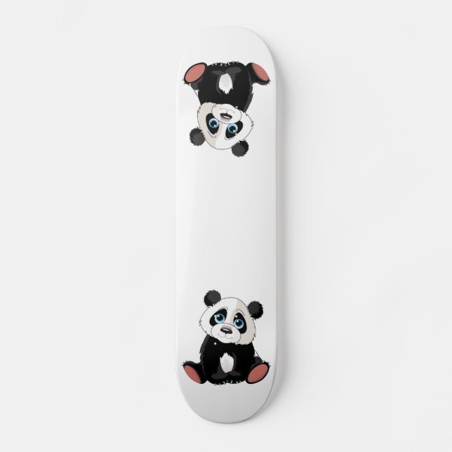 Panda Bear Mini Skateboard Bräda 18,5 Cm (Framsida)