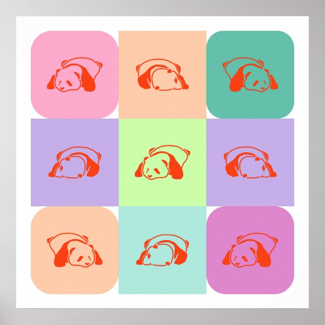 Panda Bear Mix Poster (Framsidan)