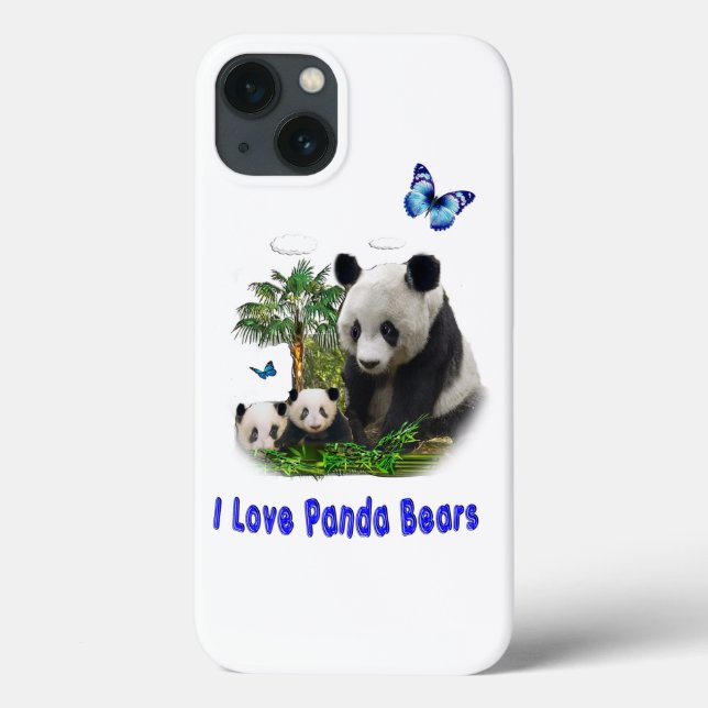 Panda Bear mobilskal (Baksida)