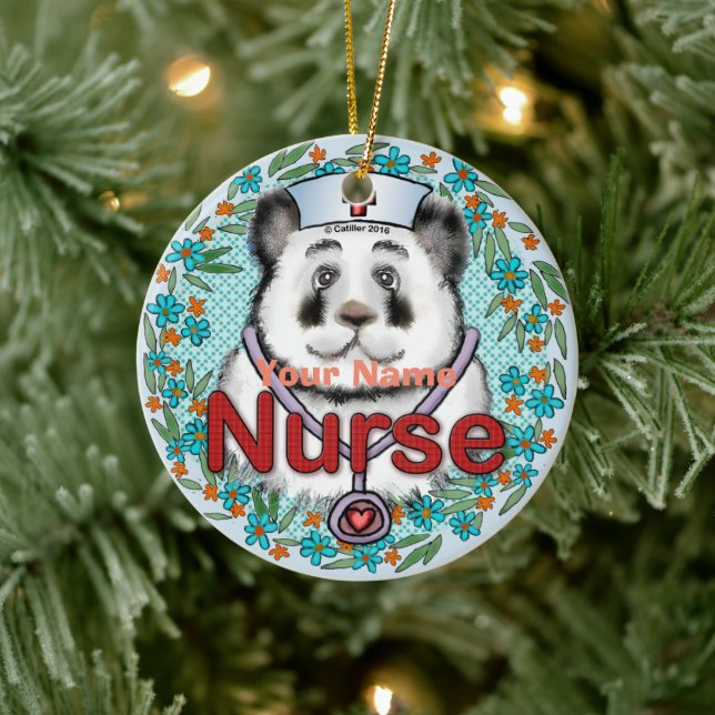 Panda Bear Nurse ornament (Träd)