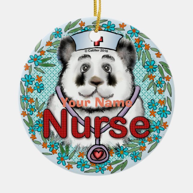 Panda Bear Nurse ornament (Framsidan)