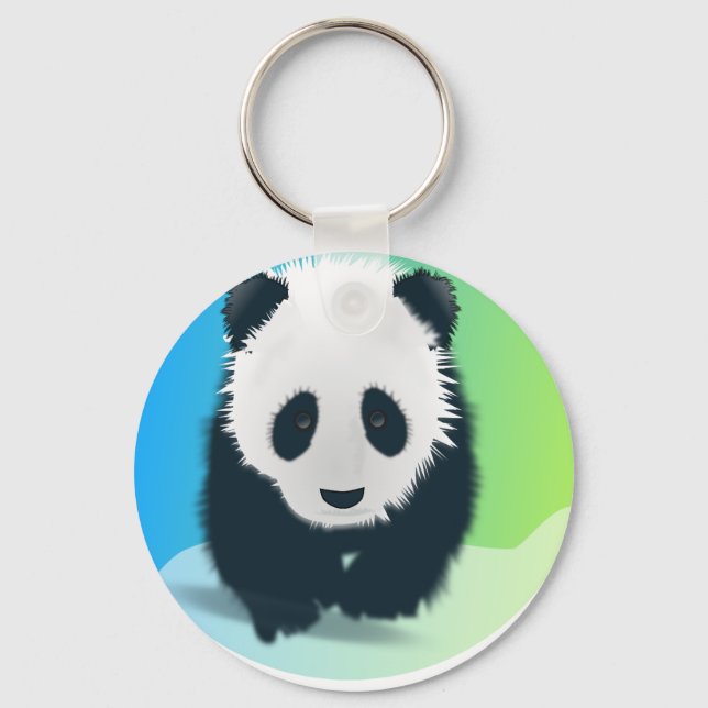 Panda Bear Nyckelring (Framsida)