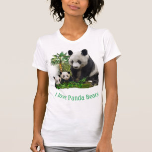 Panda Bear och unge-kläder T-Shirt