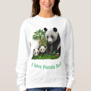 Panda Bear och unge T Shirt