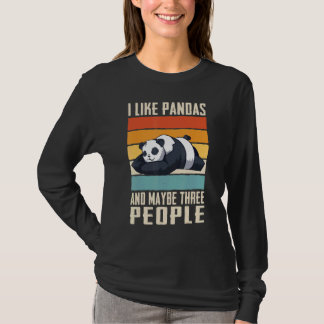 Panda Bear Pandas Animal T Shirt