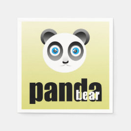 Panda Bear Papper Napkins Pappersservett