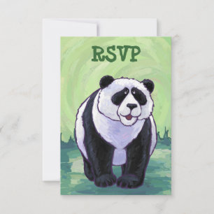 Panda Bear Party Centre Inbjudningar