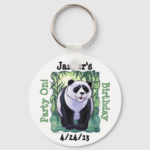 Panda Bear Party Centre Nyckelring