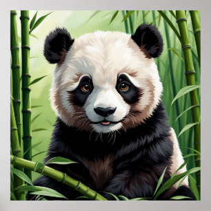 Panda Bear Poster